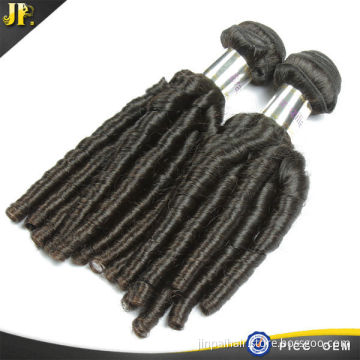 JP 2015 long lasting remy 100% human 6a virgin brazilian spiral curl hair